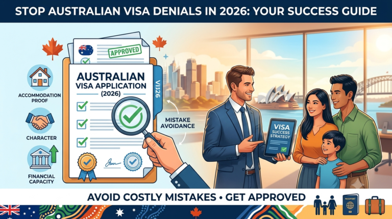 Top Reasons Australian Visa Applications Are Denied in 2026 (And How to Avoid Costly Mistakes)
