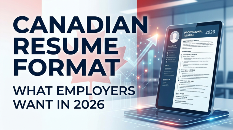 Canadian Resume Format: What Employers Want in 2026
