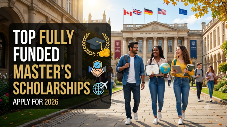 Top Fully Funded Master’s Scholarships to Apply for in 2026