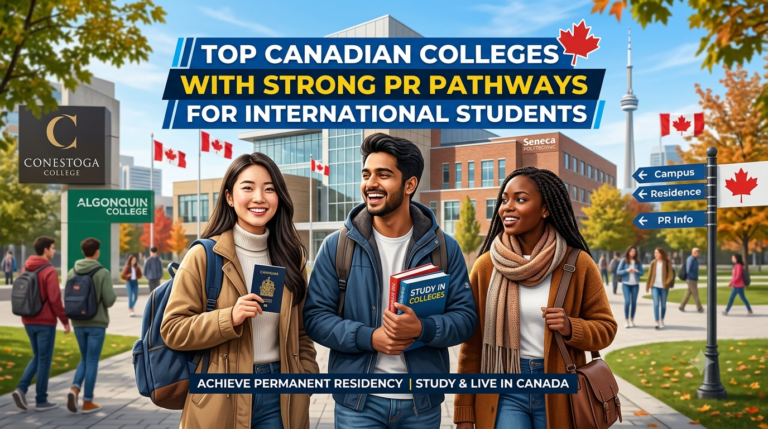 Top Canadian Colleges With Strong PR Pathways for International Students in 2025