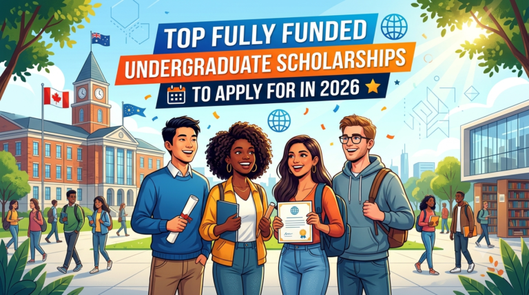 Top Fully Funded Undergraduate Scholarships to Apply for in 2026