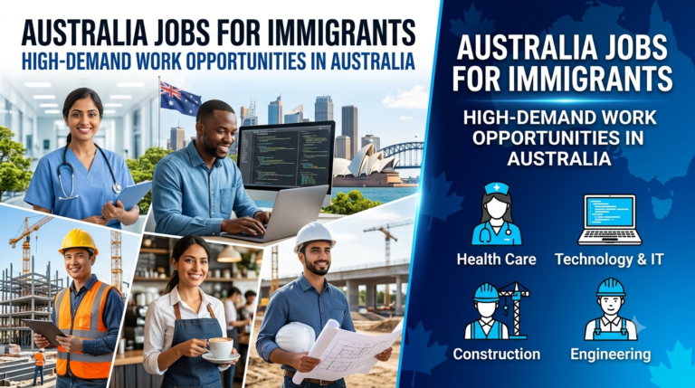 Australia Jobs for Immigrants – High-Demand Work Opportunities in Australia